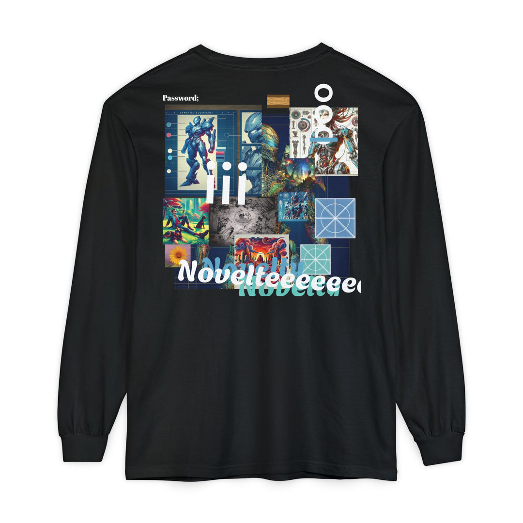 The Novelongtee - Unisex Garment-dyed Long Sleeve T-Shirt