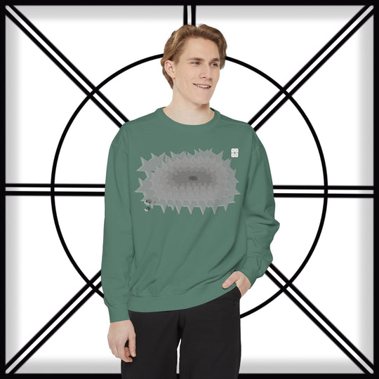 Deeep Space - Unisex Garment-Dyed Sweatshirt