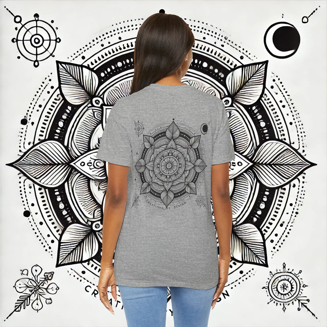 Creationality Design Mandala - Bella+Canvas Unisex Soft Tee