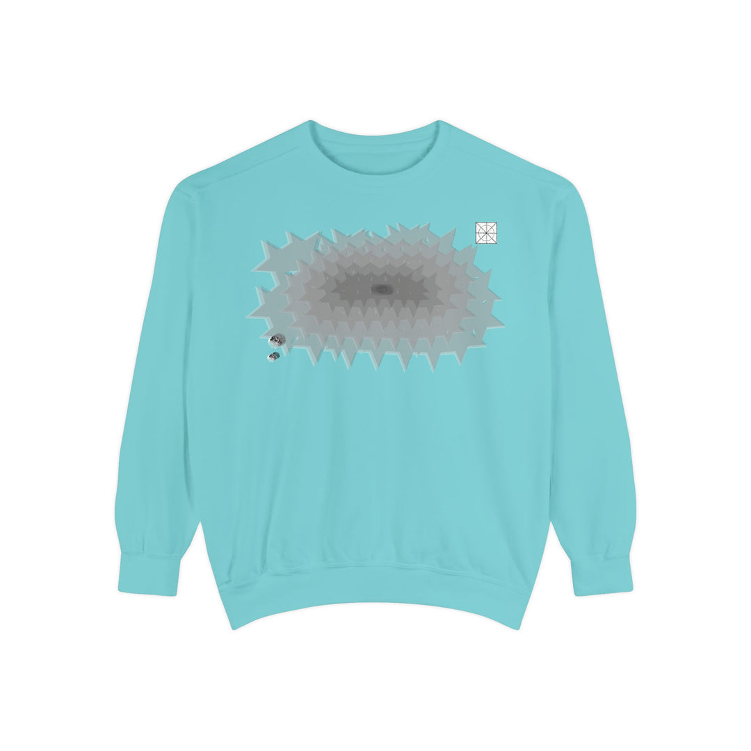 Deeep Space - Unisex Garment-Dyed Sweatshirt