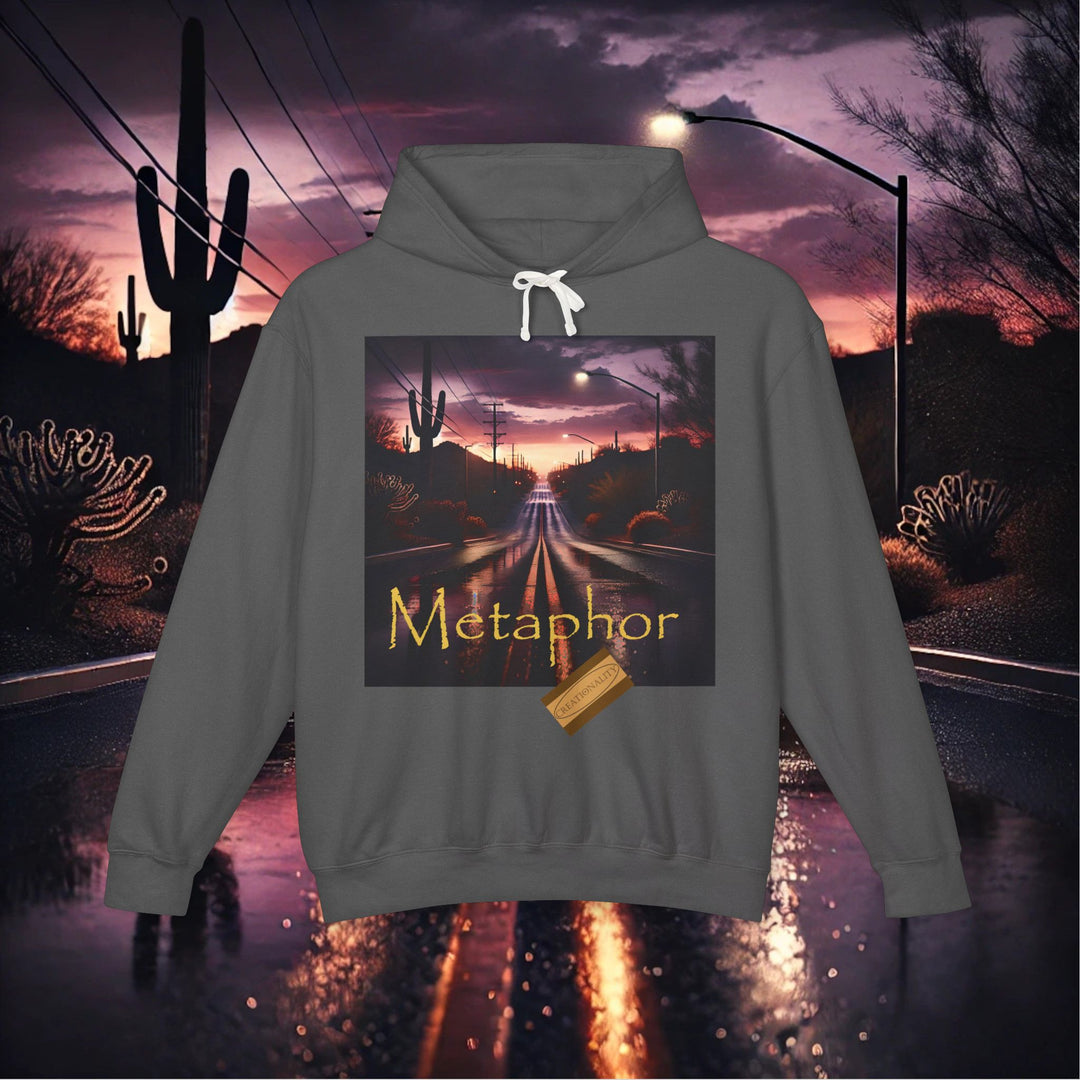 Desert Reflections Unisex Lightweight Hooded Sweatshirt