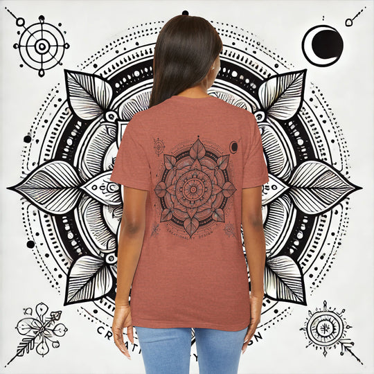 Creationality Design Mandala - Bella+Canvas Unisex Soft Tee