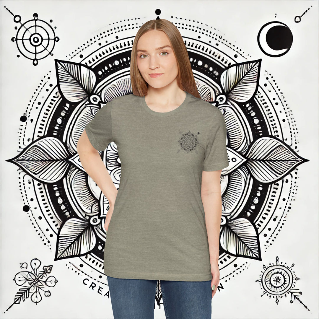 Creationality Design Mandala - Bella+Canvas Unisex Soft Tee