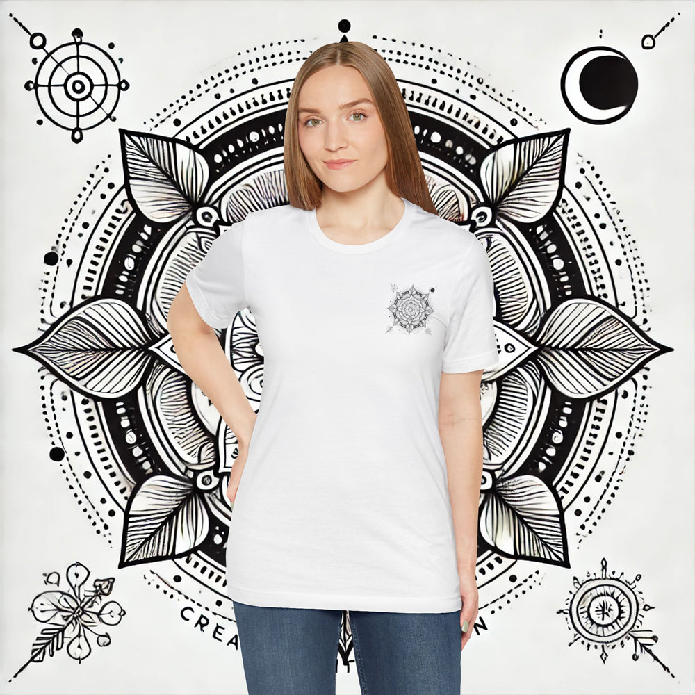 Creationality Design Mandala - Bella+Canvas Unisex Soft Tee