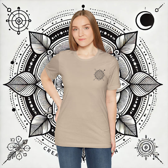 Creationality Design Mandala - Bella+Canvas Unisex Soft Tee