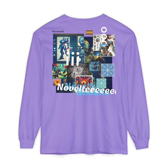 The Novelongtee - Unisex Garment-dyed Long Sleeve T-Shirt