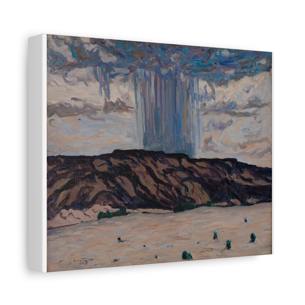 Desert Monsoon Cloudburst -Canvas Wall Art [8x10]