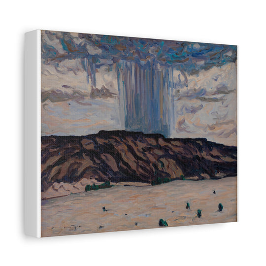 Desert Monsoon Cloudburst -Canvas Wall Art [8x10]