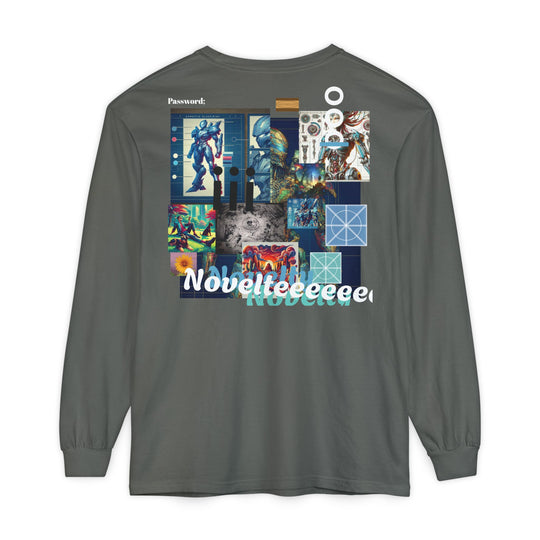 The Novelongtee - Unisex Garment-dyed Long Sleeve T-Shirt