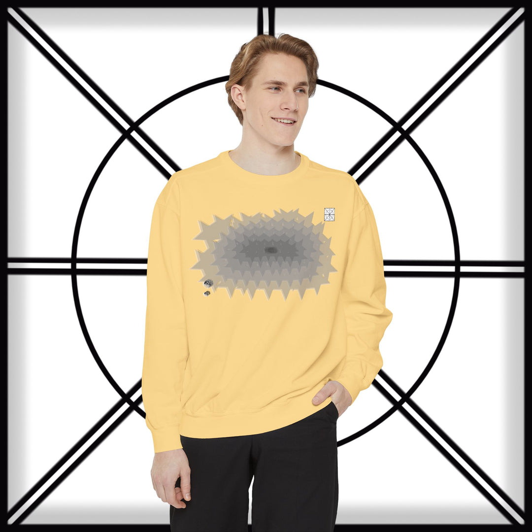 Deeep Space - Unisex Garment-Dyed Sweatshirt