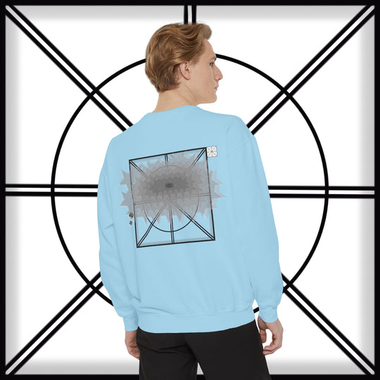 Deeep Space - Unisex Garment-Dyed Sweatshirt