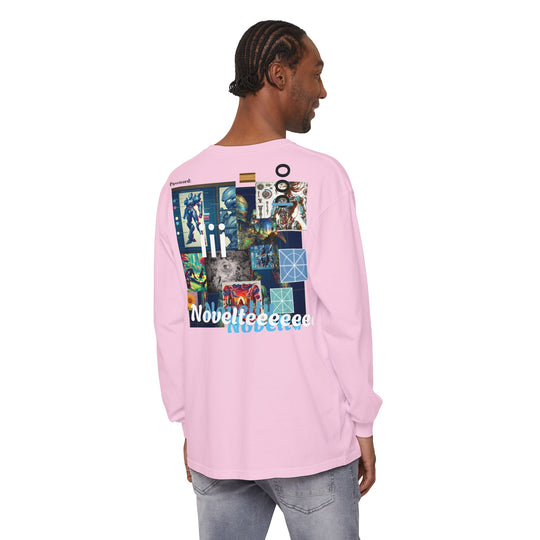 The Novelongtee - Unisex Garment-dyed Long Sleeve T-Shirt