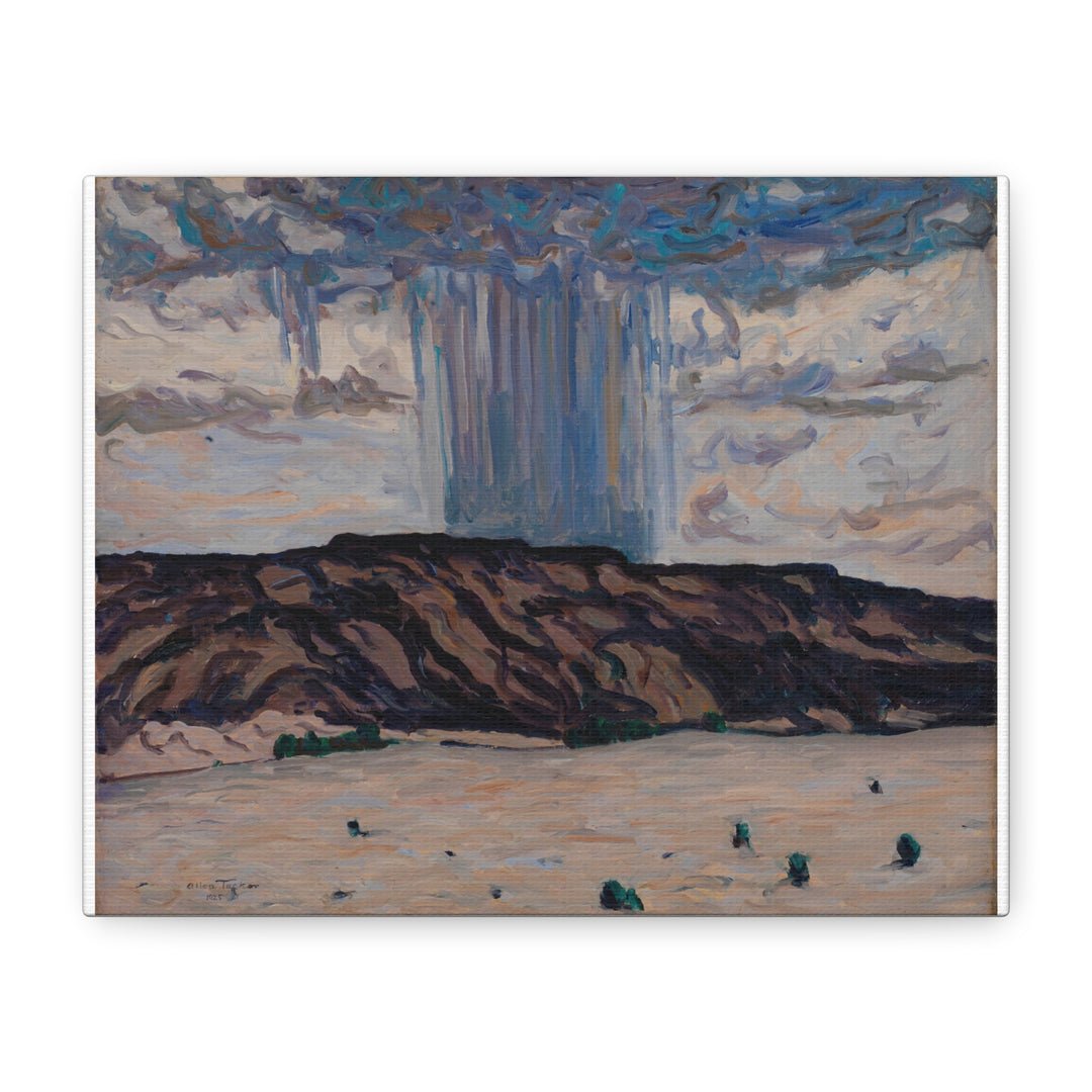 Desert Monsoon Cloudburst -Canvas Wall Art [8x10]