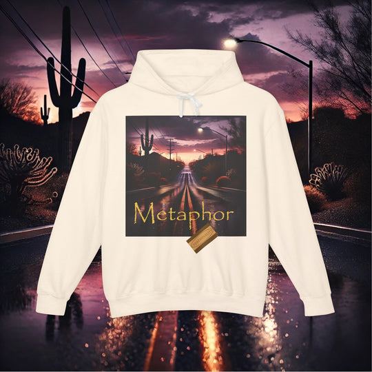 Desert Reflections Unisex Lightweight Hooded Sweatshirt