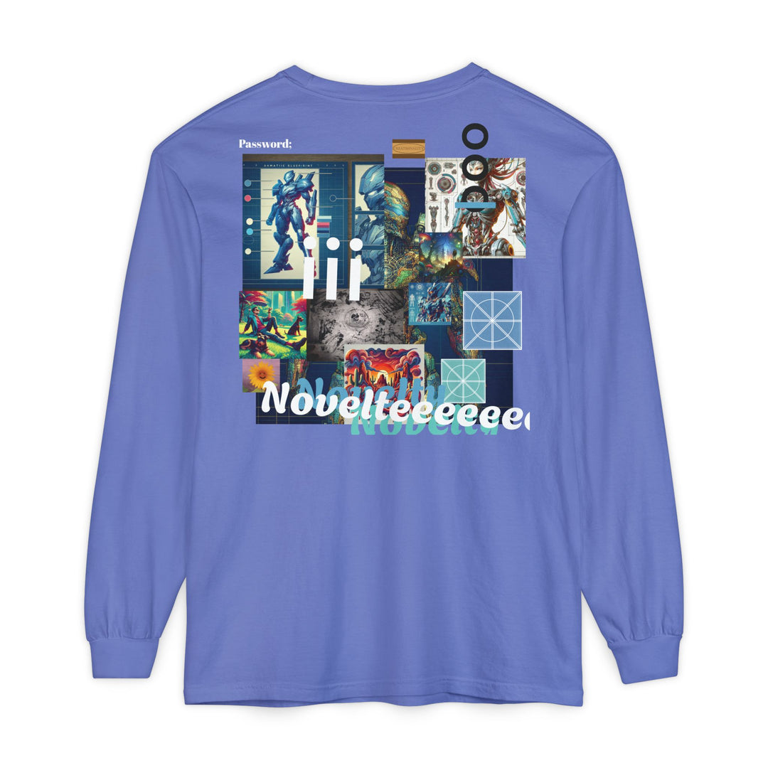 The Novelongtee - Unisex Garment-dyed Long Sleeve T-Shirt