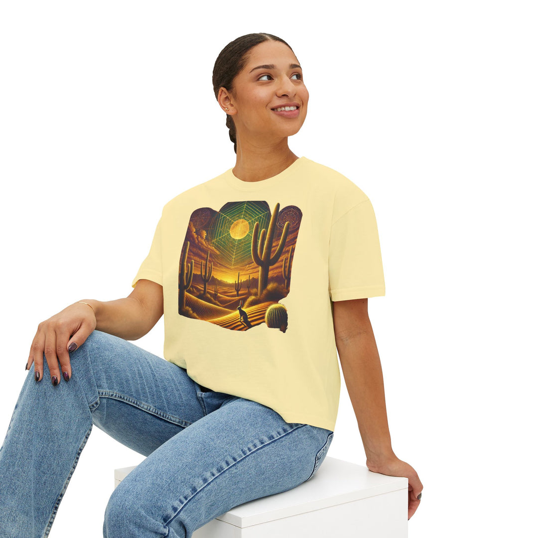 Sonoran Desert Rabbit – Women's Boxy Tee