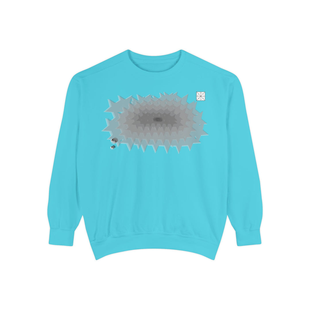 Deeep Space - Unisex Garment-Dyed Sweatshirt