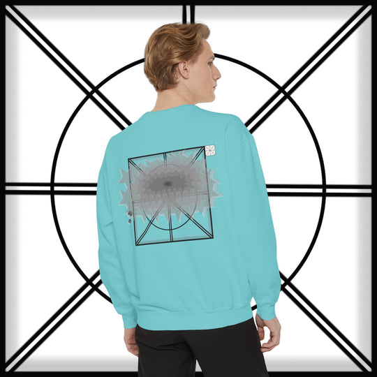 Deeep Space - Unisex Garment-Dyed Sweatshirt