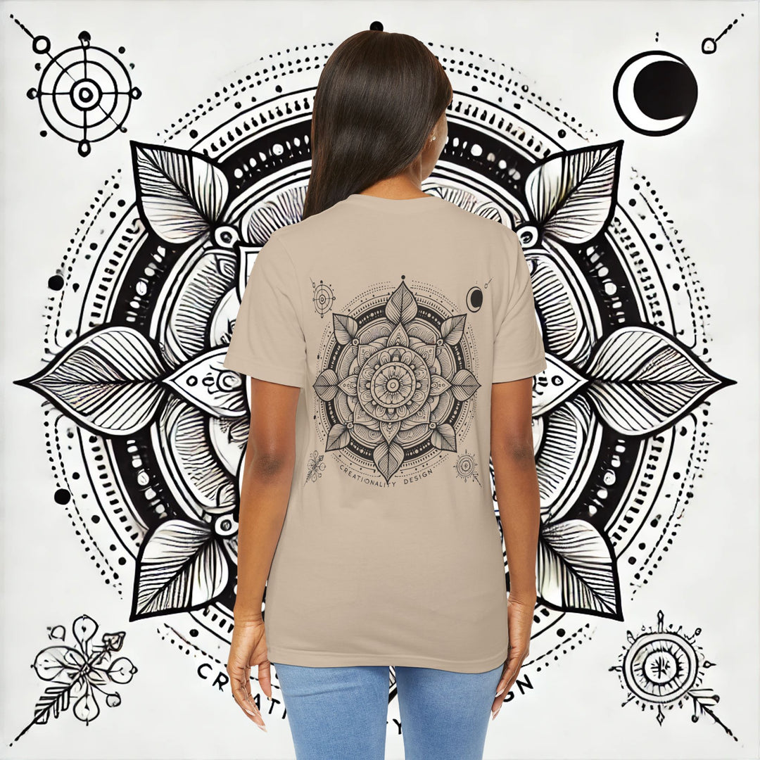 Creationality Design Mandala - Bella+Canvas Unisex Soft Tee