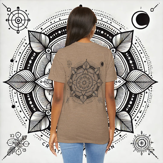 Creationality Design Mandala - Bella+Canvas Unisex Soft Tee