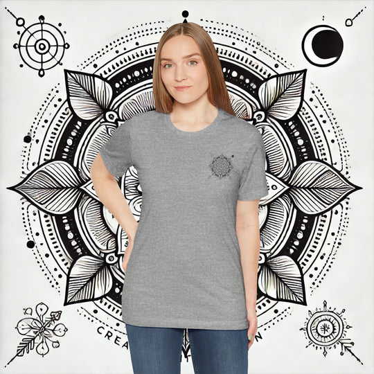 Creationality Design Mandala - Bella+Canvas Unisex Soft Tee