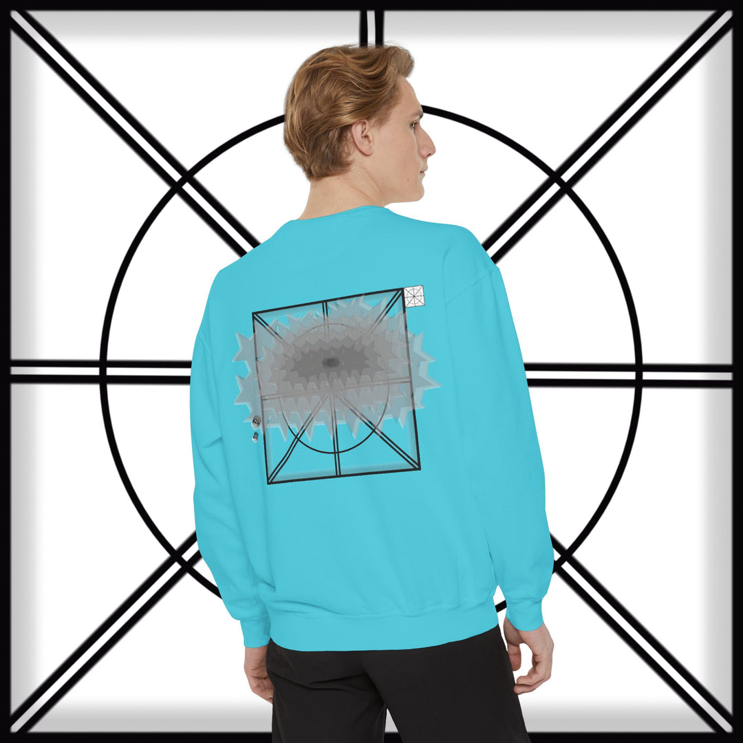 Deeep Space - Unisex Garment-Dyed Sweatshirt