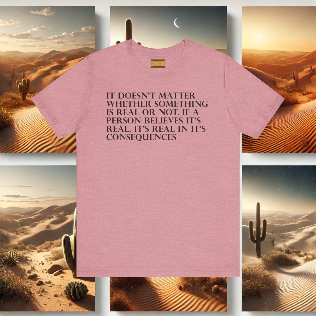 Reality Is a Consensus - Unisex Soft Tee