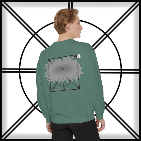 Deeep Space - Unisex Garment-Dyed Sweatshirt