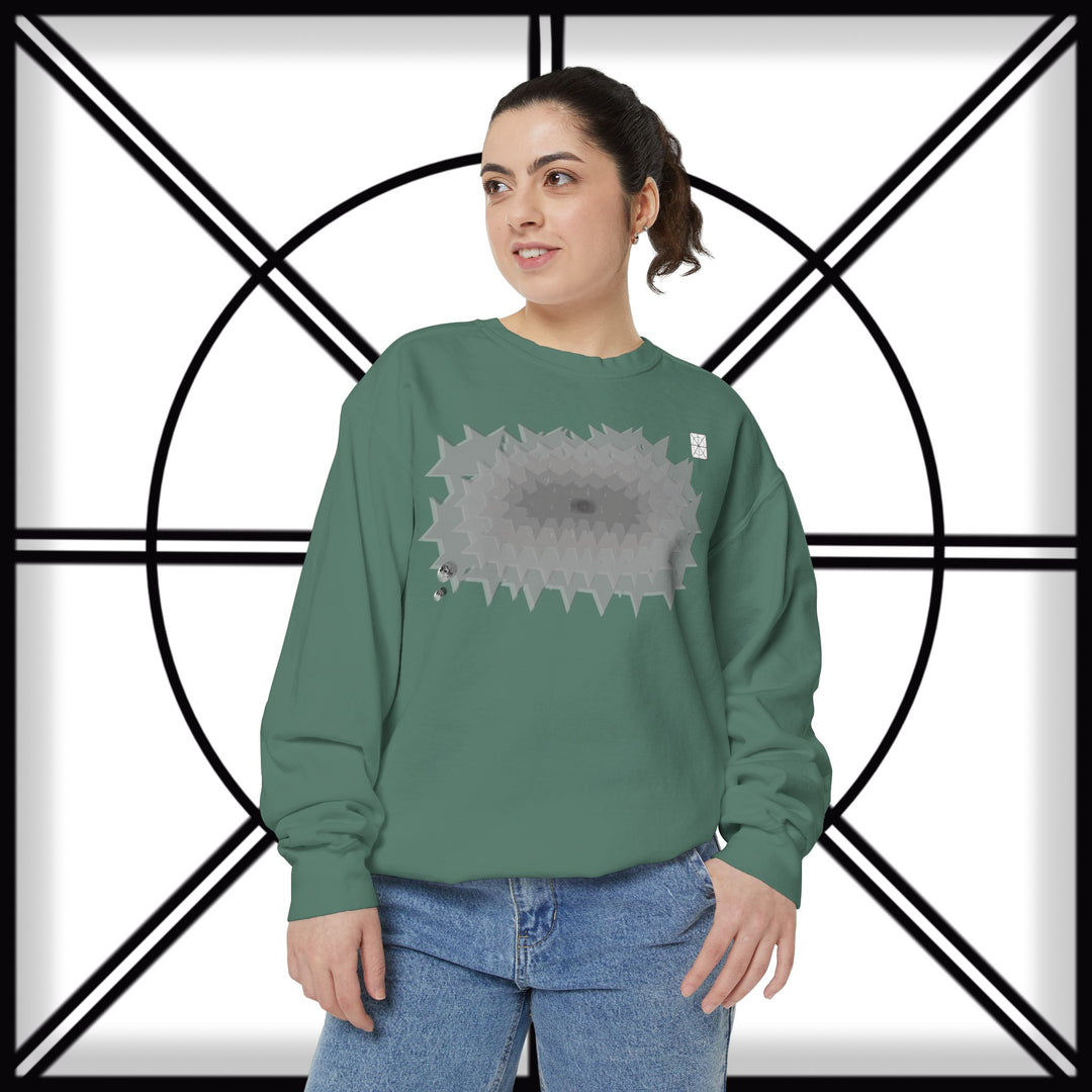 Deeep Space - Unisex Garment-Dyed Sweatshirt