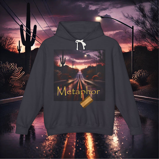 Desert Reflections Unisex Lightweight Hooded Sweatshirt