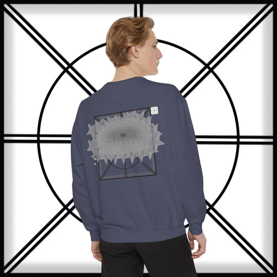 Deeep Space - Unisex Garment-Dyed Sweatshirt