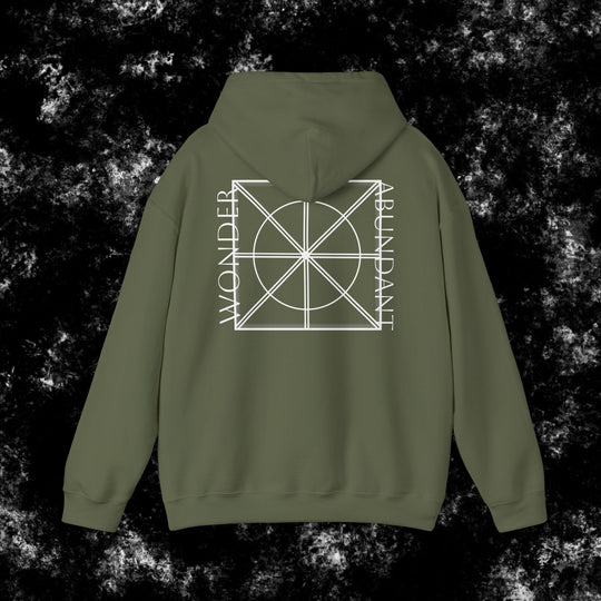 Wonder Abundant // Rep | Unisex Heavy Blend™ Hooded Sweatshirt