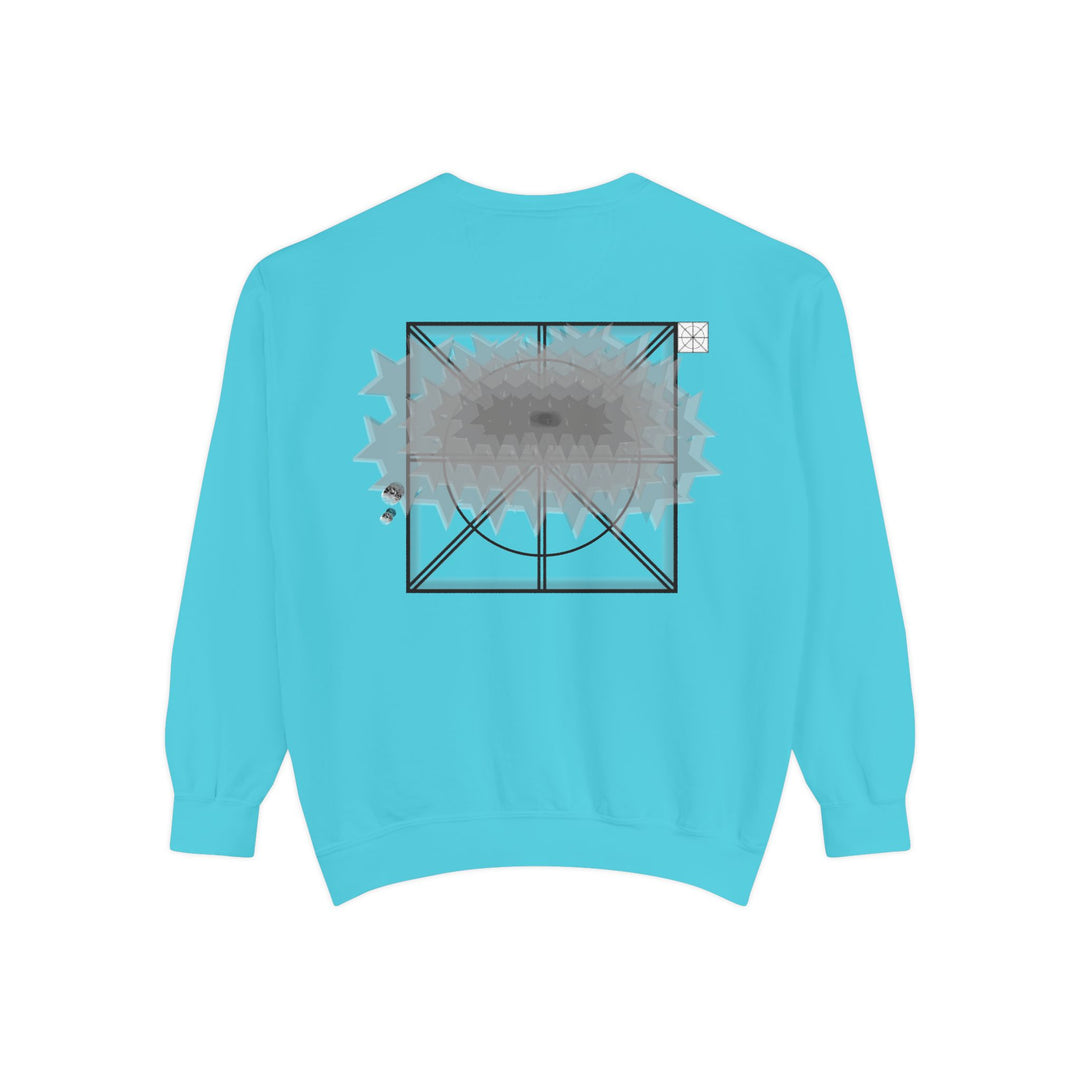 Deeep Space - Unisex Garment-Dyed Sweatshirt