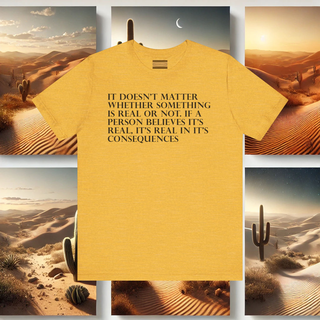 Reality Is a Consensus - Unisex Soft Tee