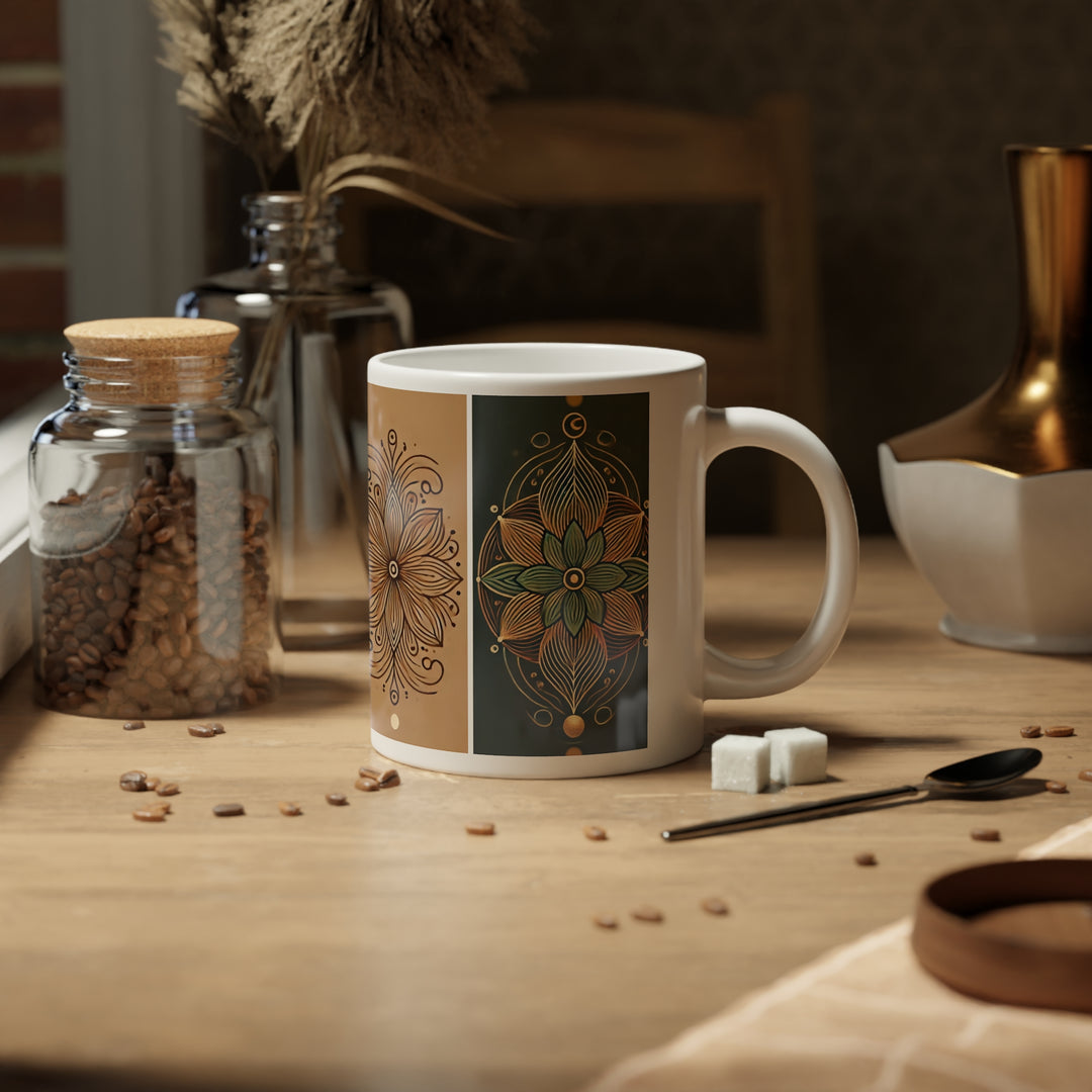 Sacred Geometry Elegance – 20oz Esoteric Coffee Mug