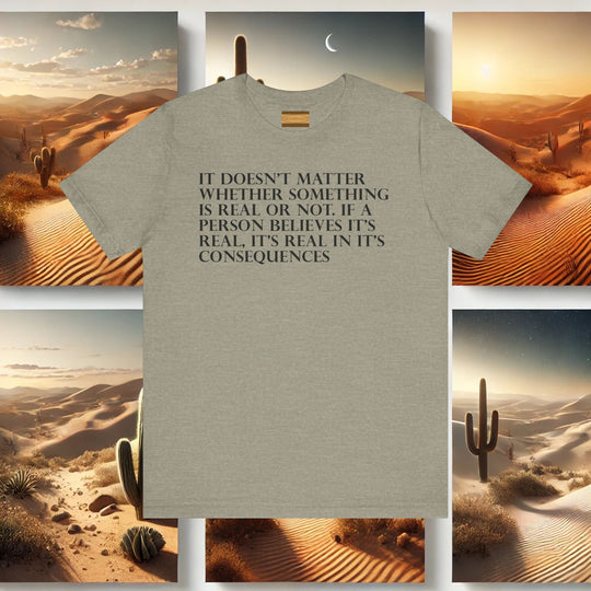 Reality Is a Consensus - Unisex Soft Tee