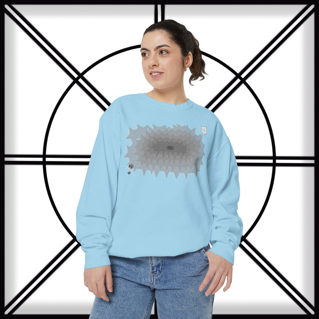 Deeep Space - Unisex Garment-Dyed Sweatshirt