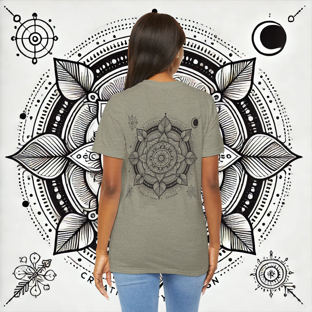 Creationality Design Mandala - Bella+Canvas Unisex Soft Tee