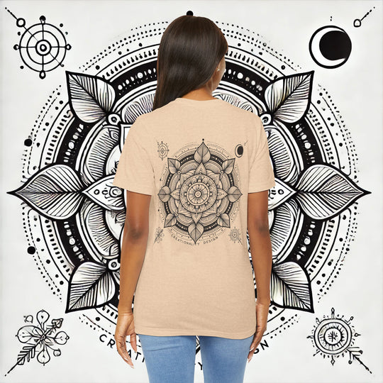 Creationality Design Mandala - Bella+Canvas Unisex Soft Tee