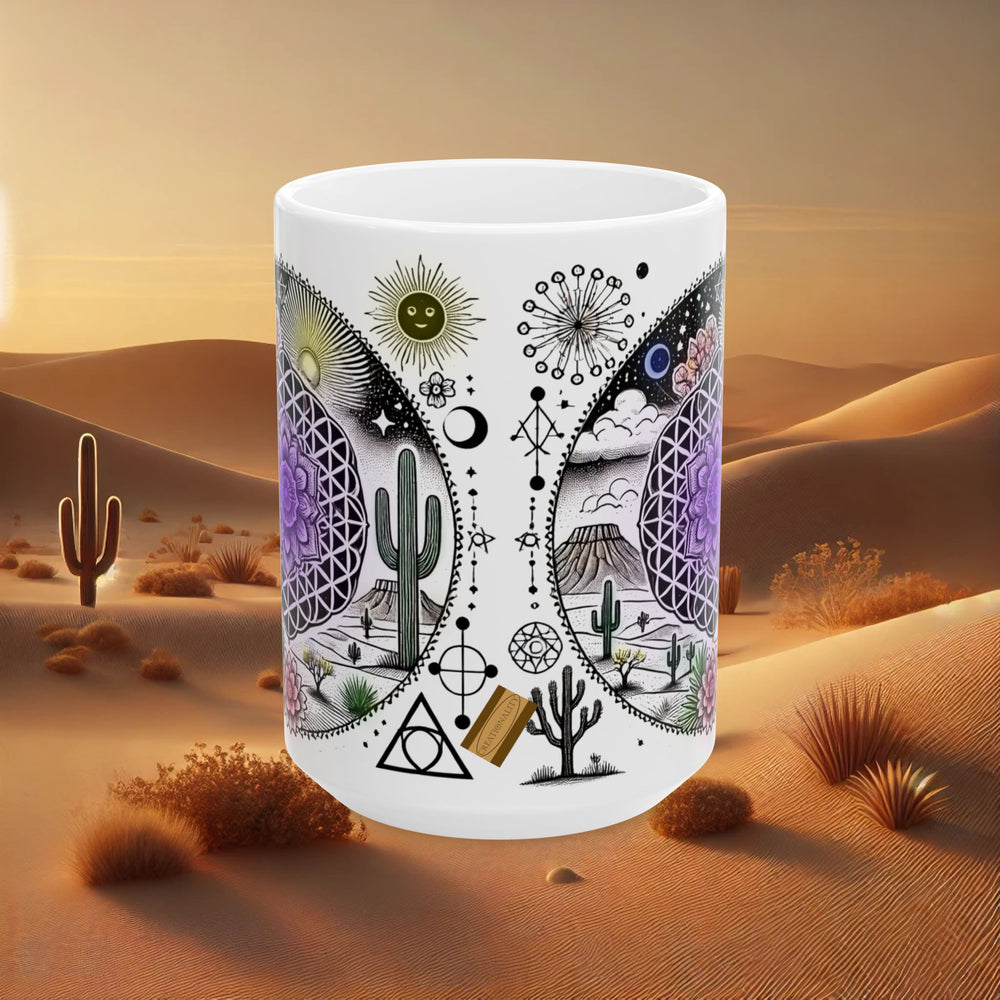 Desert Mandala Awakening Mug