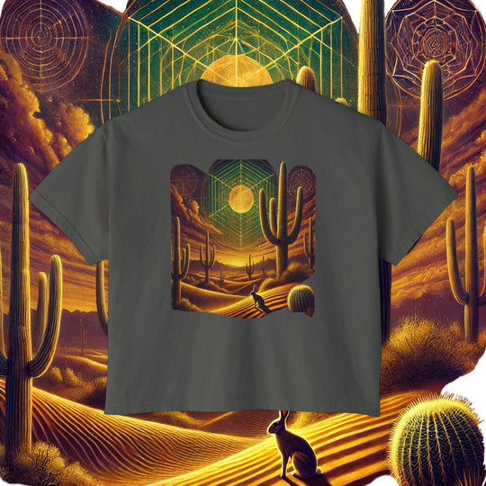 Sonoran Desert Rabbit – Women's Boxy Tee