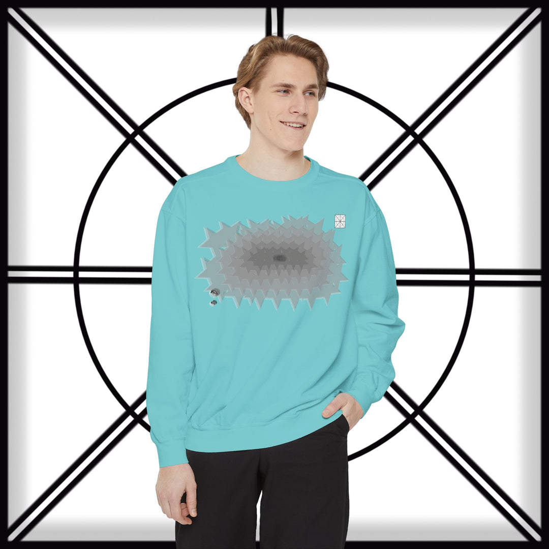 Deeep Space - Unisex Garment-Dyed Sweatshirt