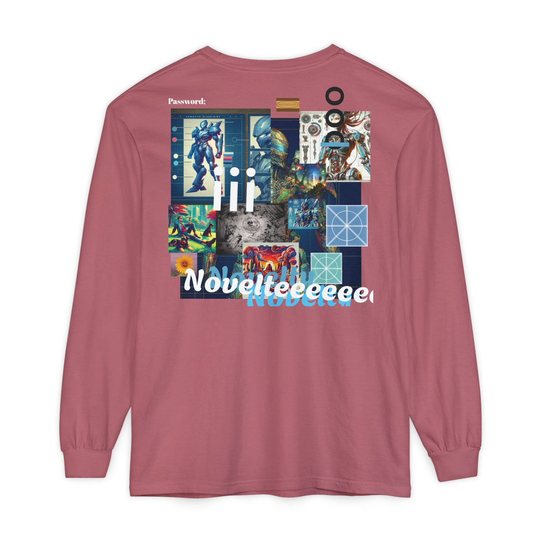 The Novelongtee - Unisex Garment-dyed Long Sleeve T-Shirt