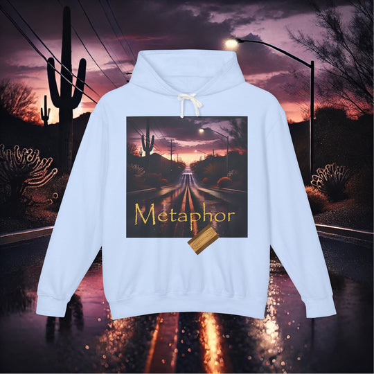 Desert Reflections Unisex Lightweight Hooded Sweatshirt