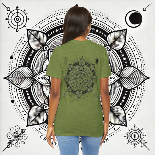 Creationality Design Mandala - Bella+Canvas Unisex Soft Tee