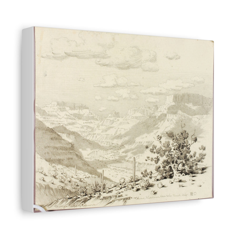 Apache Trail Cloud Shadows Canvas Wall Art [8x10]