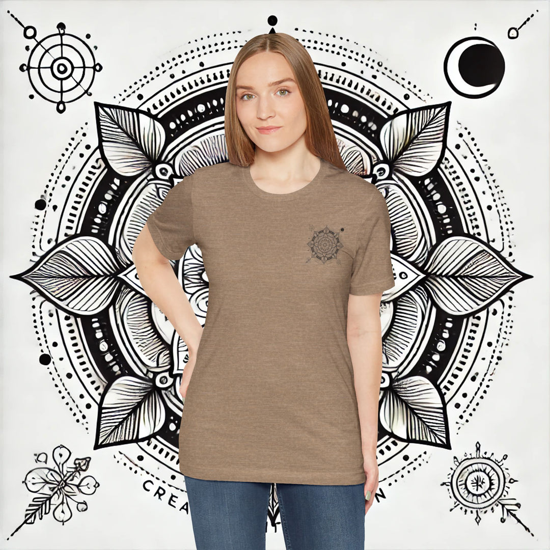 Creationality Design Mandala - Bella+Canvas Unisex Soft Tee