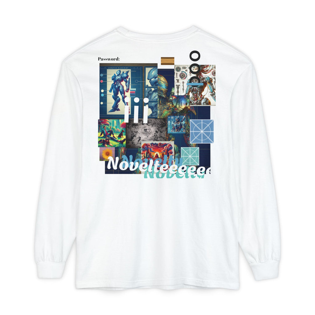 The Novelongtee - Unisex Garment-dyed Long Sleeve T-Shirt